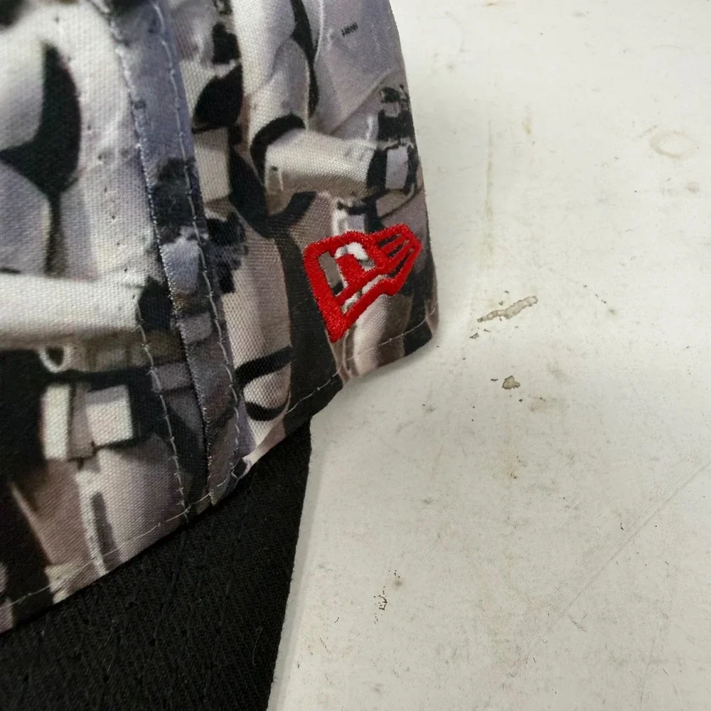 New Era Star Wars Stormtrooper 9FIFTY Snapback Hat First Order Black Grey OSFM